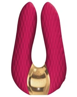 Double Stimulateur Intime Shunga Aiko Framboise