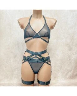 Ensemble 3 Pièces Soutien-gorge, Porte-jarretelles Et String Assorti 7 Ensemble 3 Pièces Soutien-gorge, Porte-jarretelles Et String Assorti -Magasin De Jouets Sexuels ensemble 3 pieces soutien gorge porte jarretelles et string assorti 1