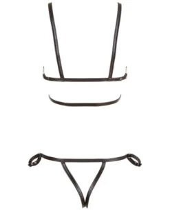 Ensemble Bondage Soutien-gorge Et String Nus - Cottelli Collection -Magasin De Jouets Sexuels ensemble bondage soutien gorge et string nus cottelli collection 5
