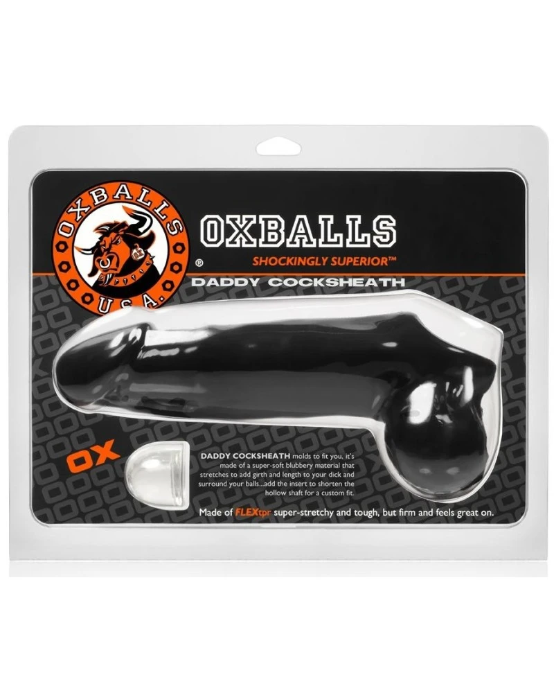 Oxballs Gaine De Pénis Daddy 20 X 6cm Noire 4 Oxballs Gaine De Pénis Daddy 20 X 6cm Noire – Image 2