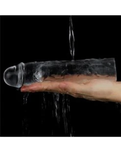 Gaine De Pénis Flawless 19 X 4cm Transparente -Magasin De Jouets Sexuels gaine de penis flawless 19 x 4cm transparente 3