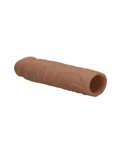 Gaine De Pénis Penis Sleeve RealRock 16.5 X 4cm Tan -Magasin De Jouets Sexuels gaine de penis penis sleeve realrock 165 x 4cm tan 3