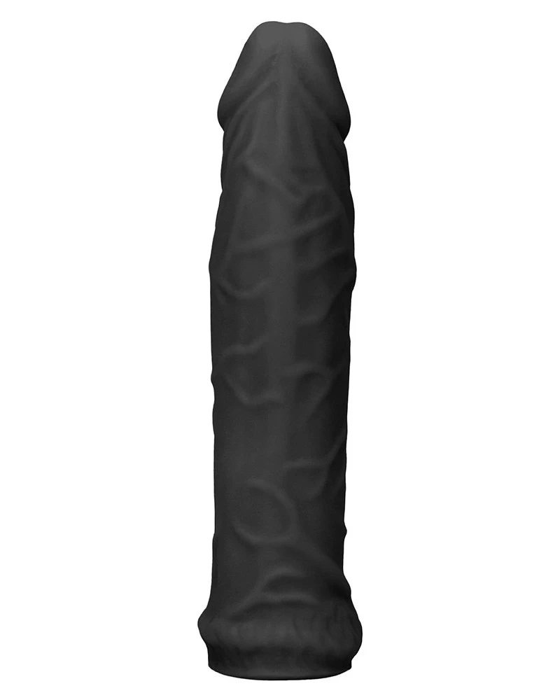 Gaine De Pénis Realrock 16 X 4cm Noire 6 Gaine De Pénis Realrock 16 X 4cm Noire – Image 4