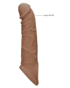 Gaine De Pénis Realrock Curve 17 X 4.5cm Latino -Magasin De Jouets Sexuels gaine de penis realrock curve 17 x 45cm latino 2