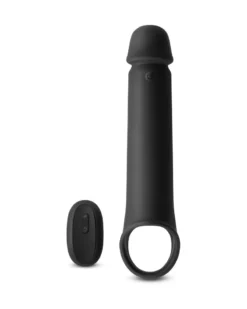 Gaine De Pénis Vibrante Renegade Brute 18 X 4.5cm Noire