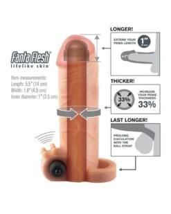 Fantasy X-tensions Gaine Pour Pénis X-Tensions 14 X 4.4cm -Magasin De Jouets Sexuels gaine pour penis x tensions 14 x 44cm 2