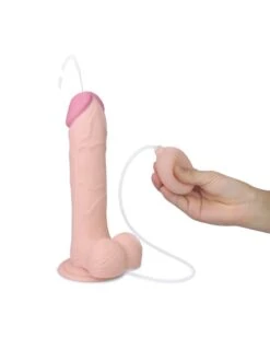 Gode Cumming Qui éjacule 19 X 4.5cm -Magasin De Jouets Sexuels gode cumming qui ejacule 19 x 45cm 2