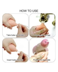 Gode Cumming Qui éjacule 19 X 4.5cm -Magasin De Jouets Sexuels gode cumming qui ejacule 19 x 45cm 4