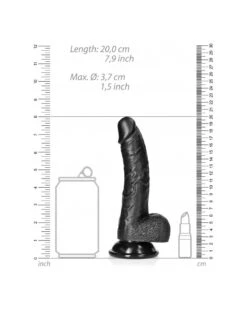 Gode Curved Kurt 15 X 3.7cm Noir -Magasin De Jouets Sexuels gode curved kurt 15 x 37cm noir 6