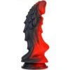 Gode Dragon Zomay 18 X 6cm Noir-Rouge -Magasin De Jouets Sexuels gode dragon zomay 18 x 6cm noir rouge