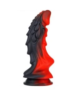 Gode Dragon Zomay 18 X 6cm Noir-Rouge