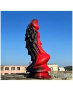 Gode Dragon Zomay 18 X 6cm Noir-Rouge -Magasin De Jouets Sexuels gode dragon zomay 18 x 6cm noir rouge 5