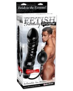 Gode Gonflable 20 X 6.5 Cm Noir -Magasin De Jouets Sexuels gode gonflable 20 x 65 cm noir 1