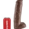 Gode King Cock 24 X 6 Cm Marron -Magasin De Jouets Sexuels gode king cock 24 x 6 cm marron