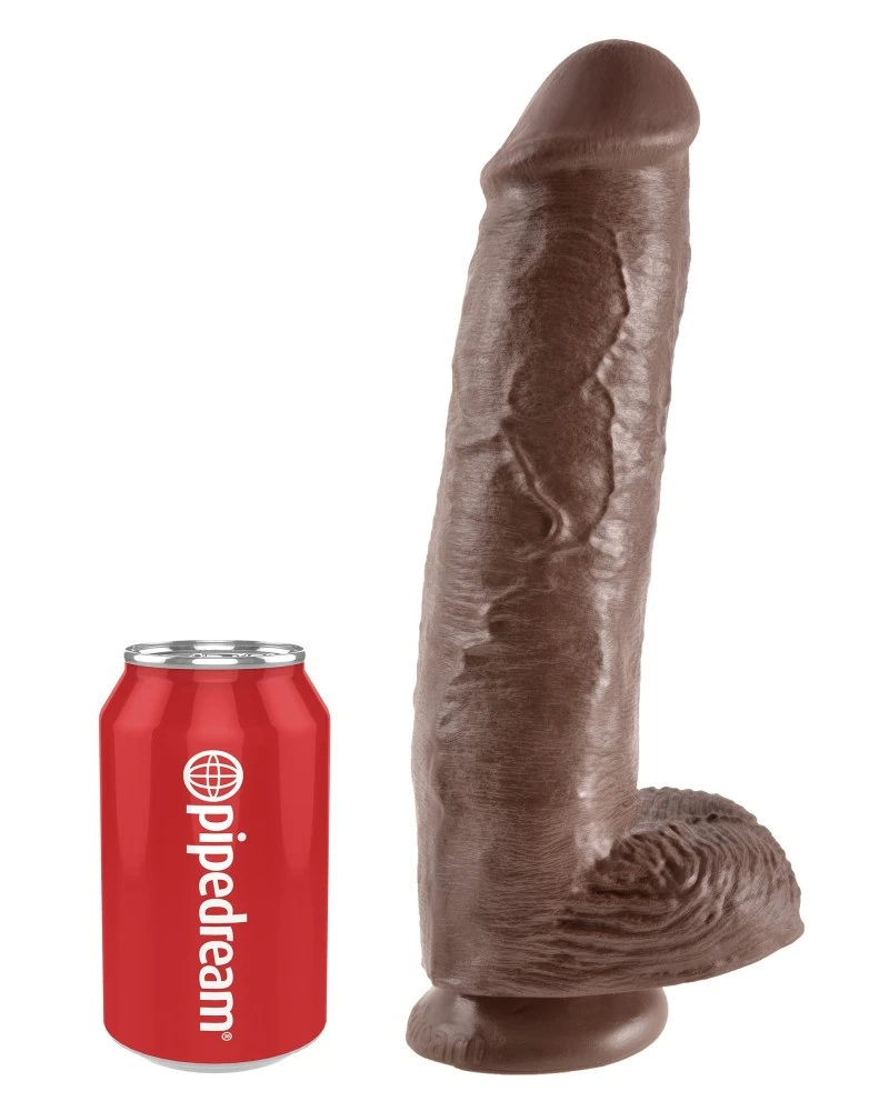 Gode King Cock 24 X 6 Cm Marron 3 Gode King Cock 24 X 6 Cm Marron