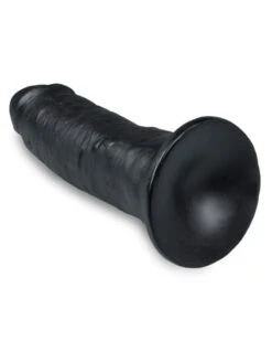 Gode King Cock 24 X 6.4cm Noir -Magasin De Jouets Sexuels gode king cock 24 x 64cm noir 1