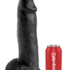 Gode King Cock 27 X 8 Cm Noir 1 Gode King Cock 27 X 8 Cm Noir -Magasin De Jouets Sexuels gode king cock 27 x 8 cm noir
