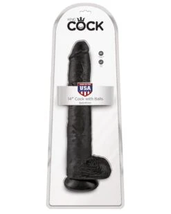Gode King Cock 30 X 6cm Noir 9 Gode King Cock 30 X 6cm Noir -Magasin De Jouets Sexuels gode king cock 30 x 6cm noir 1
