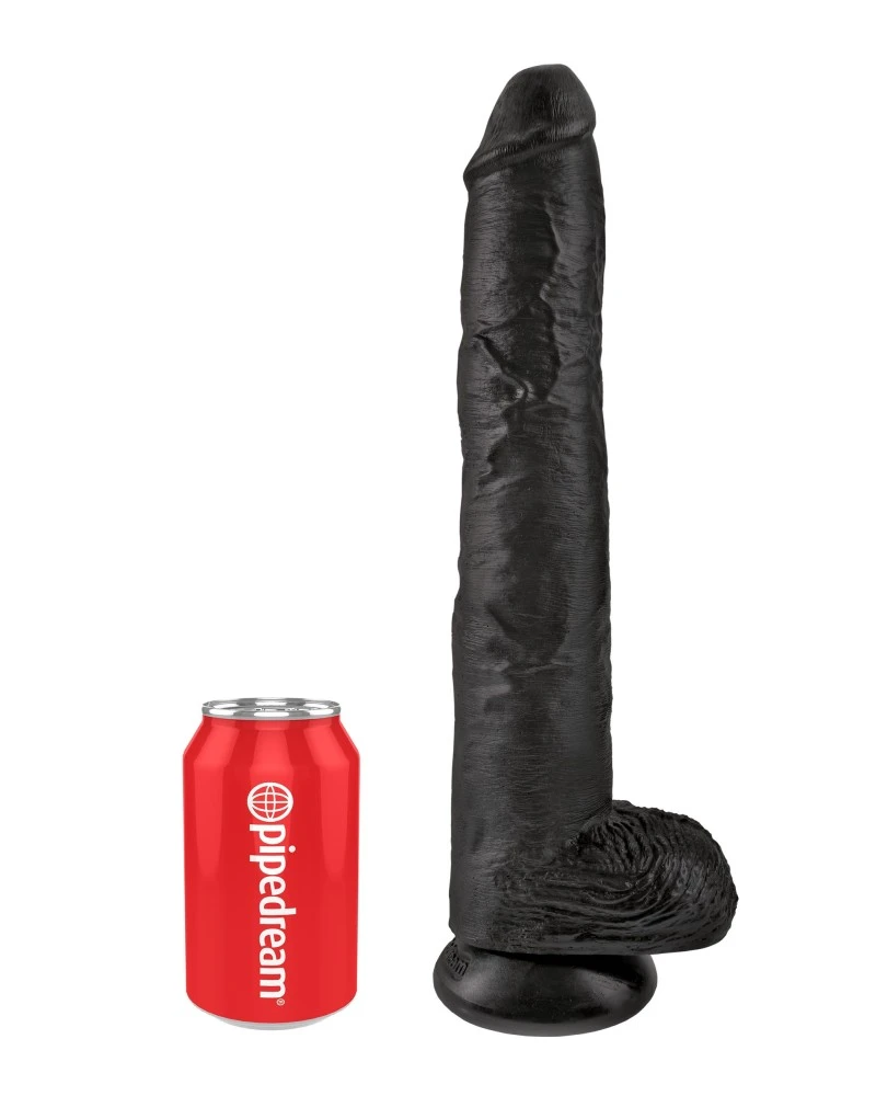 Gode King Cock 30 X 6cm Noir 3 Gode King Cock 30 X 6cm Noir