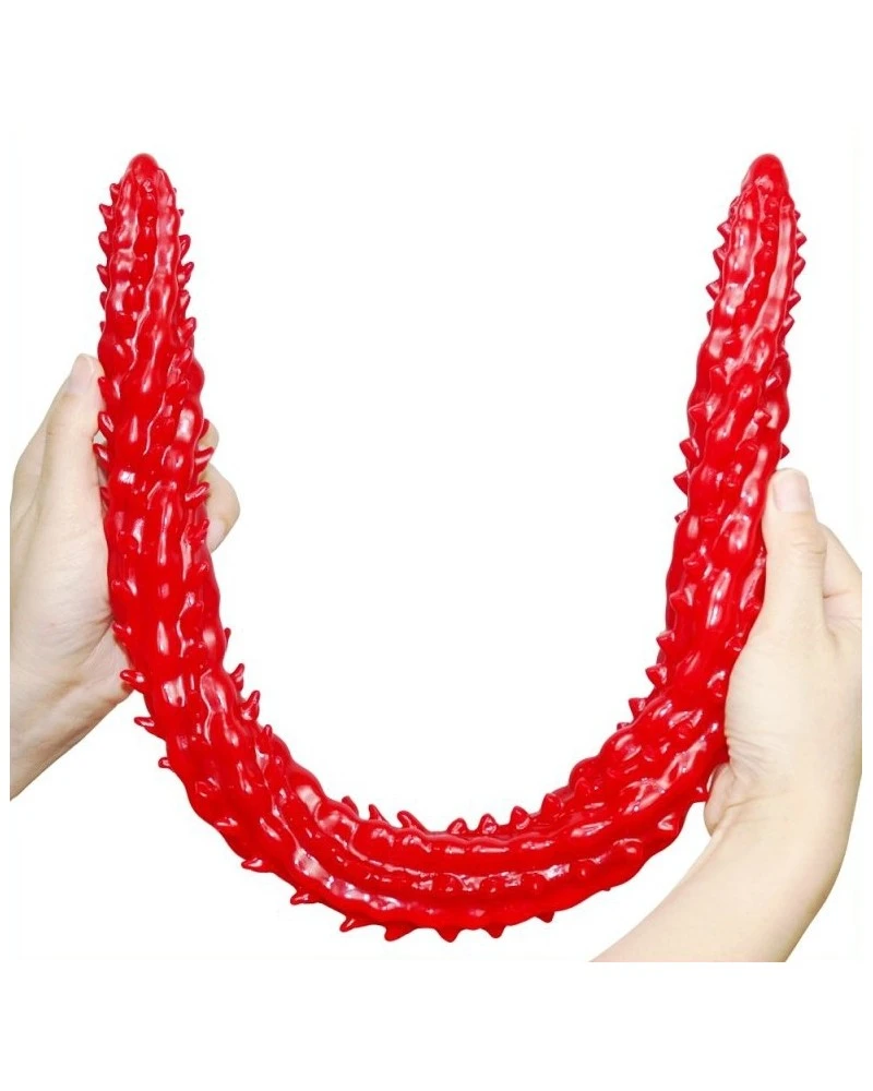 Gode Long Barded 60 X 4cm Rouge 4 Gode Long Barded 60 X 4cm Rouge – Image 2