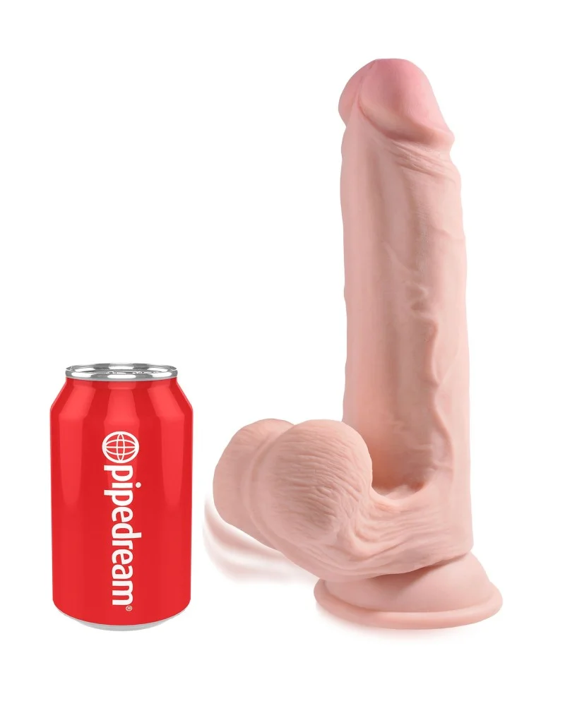 King Cock Gode Réaliste 3D Cock Swinging Balls 19 X 5.2 Cm 3 King Cock Gode Réaliste 3D Cock Swinging Balls 19 X 5.2 Cm