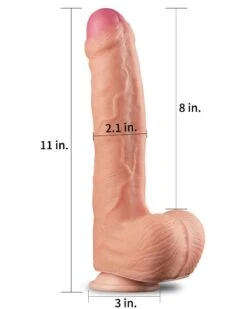 Gode Réaliste King Size Nature Cock 20 X 5cm -Magasin De Jouets Sexuels gode realiste king size nature cock 20 x 5cm 1