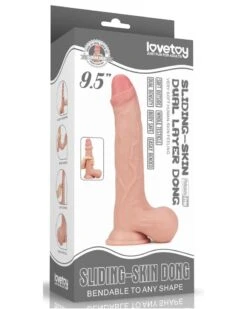 Gode Réaliste Sliding Skin 19 X 4.8cm -Magasin De Jouets Sexuels gode realiste sliding skin 19 x 48cm 1