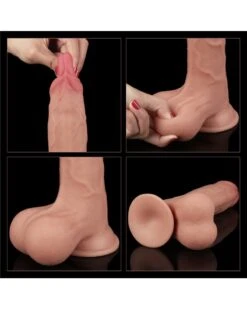 Gode Réaliste Sliding Skin 19 X 4.8cm -Magasin De Jouets Sexuels gode realiste sliding skin 19 x 48cm 16