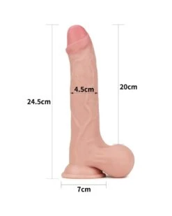 Gode Réaliste Sliding Skin 19 X 4.8cm -Magasin De Jouets Sexuels gode realiste sliding skin 19 x 48cm 19