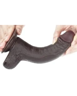 Gode Sliding Skin 13 X 3.5cm Marron -Magasin De Jouets Sexuels gode sliding skin 13 x 35cm marron 3