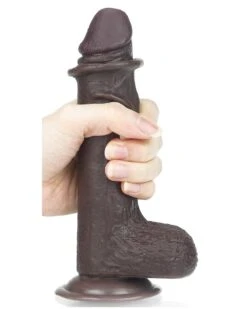 Gode Sliding Skin 13 X 3.5cm Marron -Magasin De Jouets Sexuels gode sliding skin 13 x 35cm marron 4