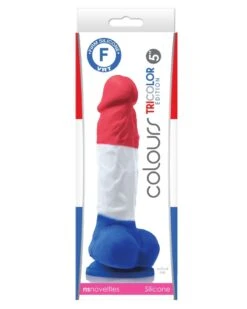Gode Tricolore Small 13.5 X 4cm -Magasin De Jouets Sexuels gode tricolore small 135 x 4cm 1