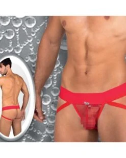 Jockstrap Micro-résille - 7308 - Eros Veneziani -Magasin De Jouets Sexuels jockstrap micro resille 7308 eros veneziani 1