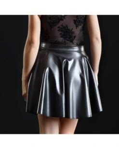 Jupe Courte En Faux Cuir 'Kat' - Patrice Catanzaro -Magasin De Jouets Sexuels jupe courte en faux cuir kat patrice catanzaro 1