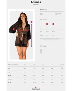 Kimono En Tulle Imprimé Léopard ‘Allunes’ – Obsessive -Magasin De Jouets Sexuels kimono en tulle imprime leopard allunes obsessive 6