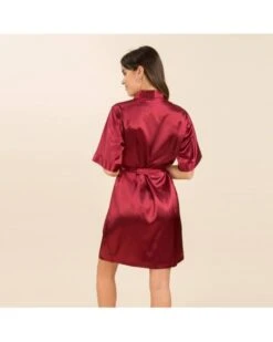 Kimono Manches Courtes à Nouer -Magasin De Jouets Sexuels kimono manches courtes a nouer 4