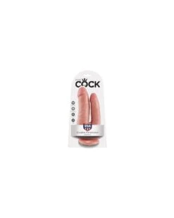 Gode Double King Cock Double Gode Penetrator 14 X 4cm -Magasin De Jouets Sexuels king cock double gode penetrator 14 x 4cm 1