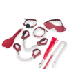 Kit Bondage BDSM 8 Pièces Cuir Végan -Magasin De Jouets Sexuels kit bondage bdsm 8 pieces cuir vegan 3