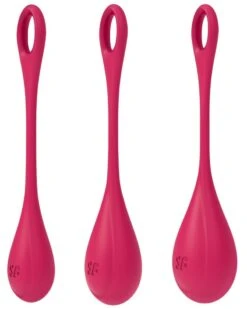 Satisfyer Kit D'entraînement Boules De Geisha YONI POWER 1 Rose