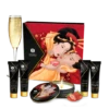 Coffret De Massage Secrets De Geisha - Vin Pétillant à La Fraise - Shunga -Magasin De Jouets Sexuels kit secret de geisha