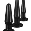 Lot De 3 Plugs Best Butt Noirs -Magasin De Jouets Sexuels lot de 3 plugs best butt noirs