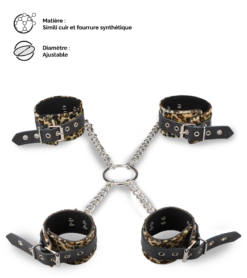 Menottes En Croix Chevilles Poignets 9 Menottes En Croix Chevilles Poignets -Magasin De Jouets Sexuels menottes en croix chevilles poignets 4