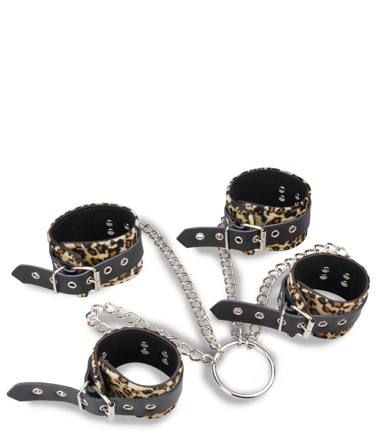 Menottes En Croix Chevilles Poignets 6 Menottes En Croix Chevilles Poignets – Image 4