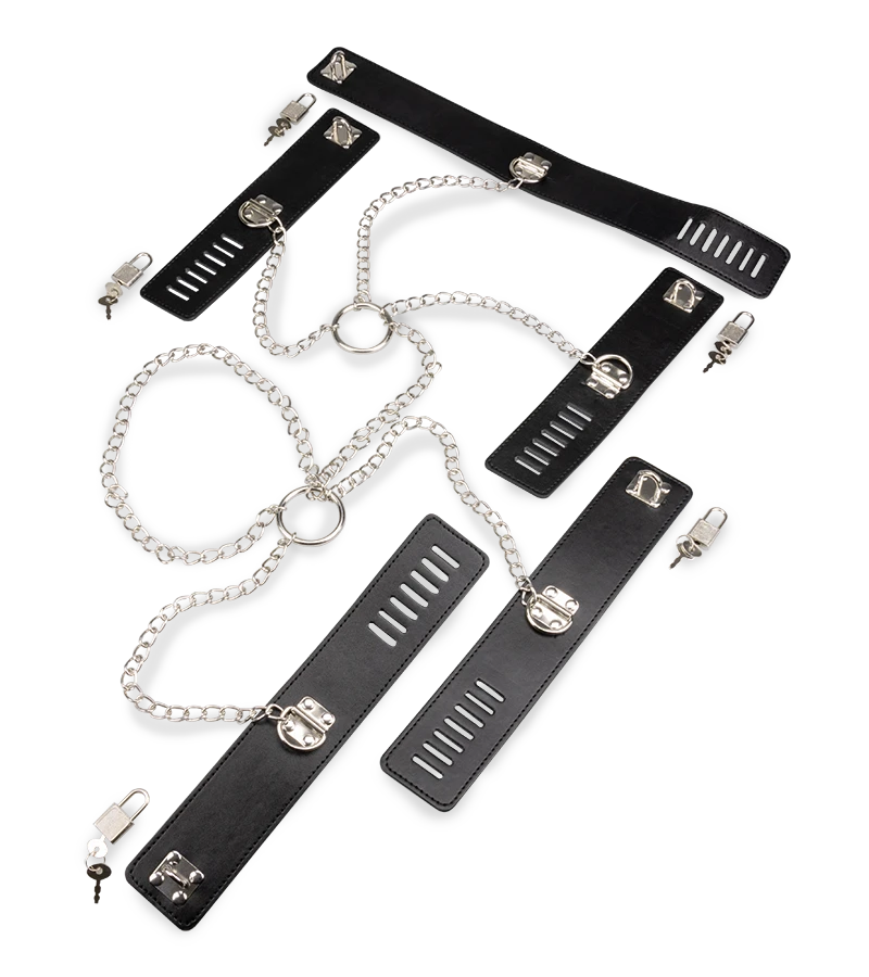 Menottes En Croix Et Collier Soumission 5 Menottes En Croix Et Collier Soumission – Image 3