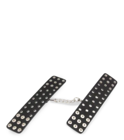 Menottes Poignets Cuir Noir Rivets 12 Menottes Poignets Cuir Noir Rivets -Magasin De Jouets Sexuels menottes poignets cuir noir rivets 7