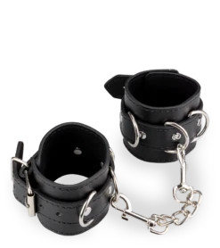 Menottes Poignets Similicuir 3 Anneaux 10 Menottes Poignets Similicuir 3 Anneaux -Magasin De Jouets Sexuels menottes poignets similicuir 3 anneaux 5