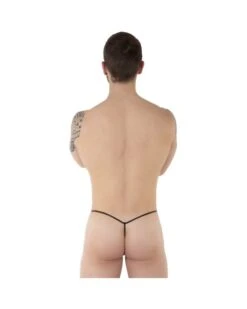 Mini String Ficelle Homme En Tulle Transparent – Eros Veneziani -Magasin De Jouets Sexuels mini string ficelle homme tulle transparent eros veneziani 1