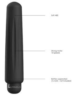 Mini Vibro Delia 12cm Noir -Magasin De Jouets Sexuels mini vibro delia 12cm noir 4