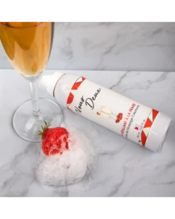 Mousse De Massage Crépitante ‘Vin Pétillant à La Fraise’ 150ml – Nous Deux