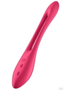 Multi-vibrateur Elastic Joy Satisfyer Rouge